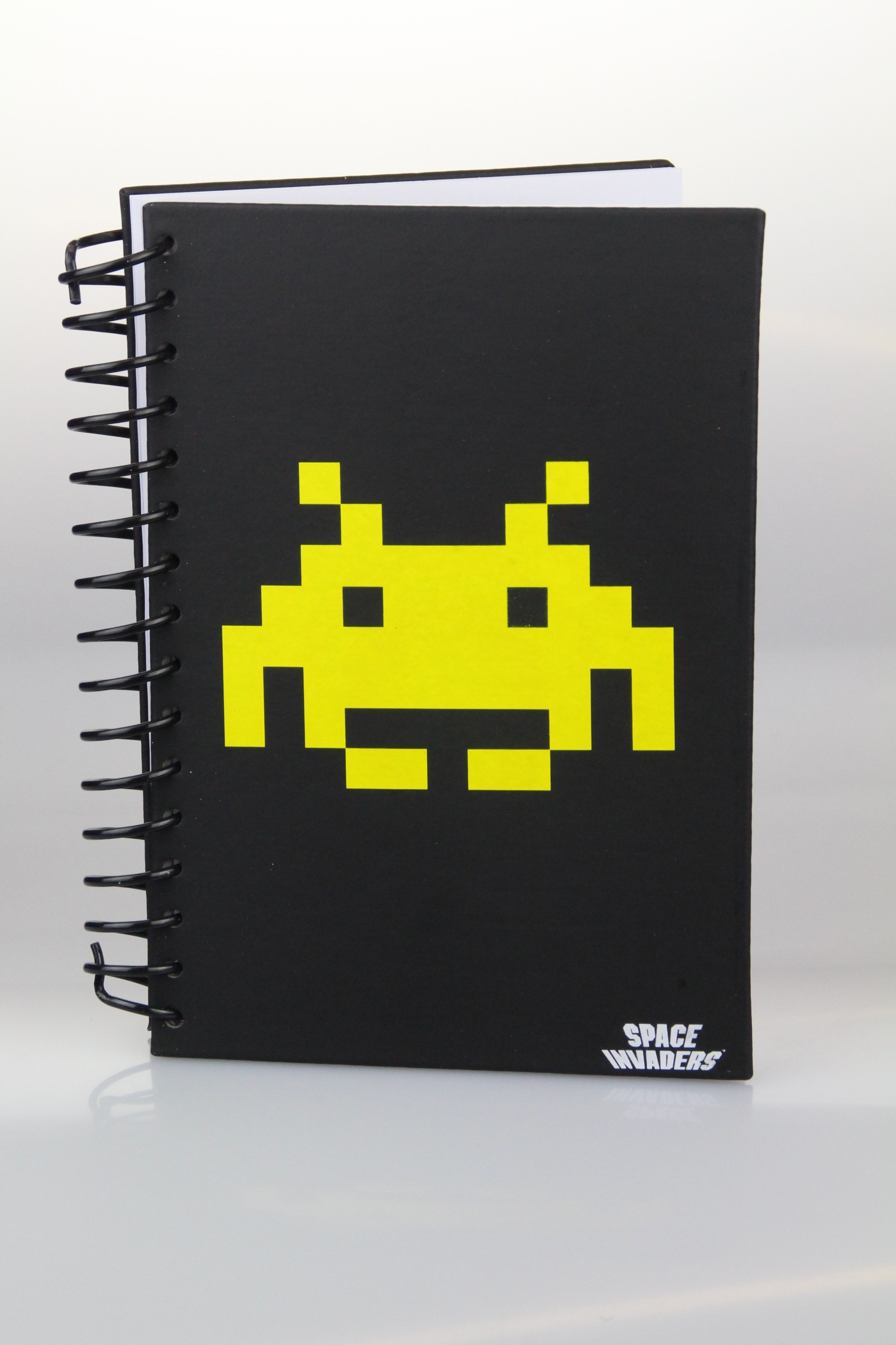 Wholesale lot of 36 x Space Invaders A5 Wiro Spiral Stationary Retro Gaming Notebooks