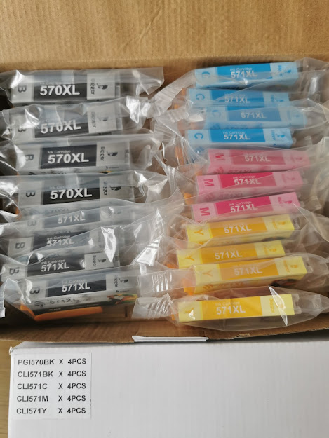 Joblot of 200 compatible Canon Ink cartridges