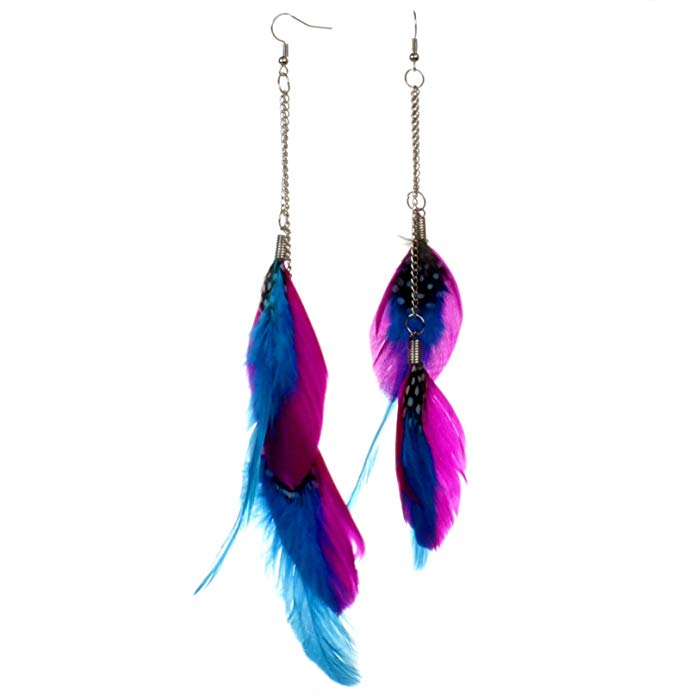 Wholesale Joblot Of 50 Feather Earrings