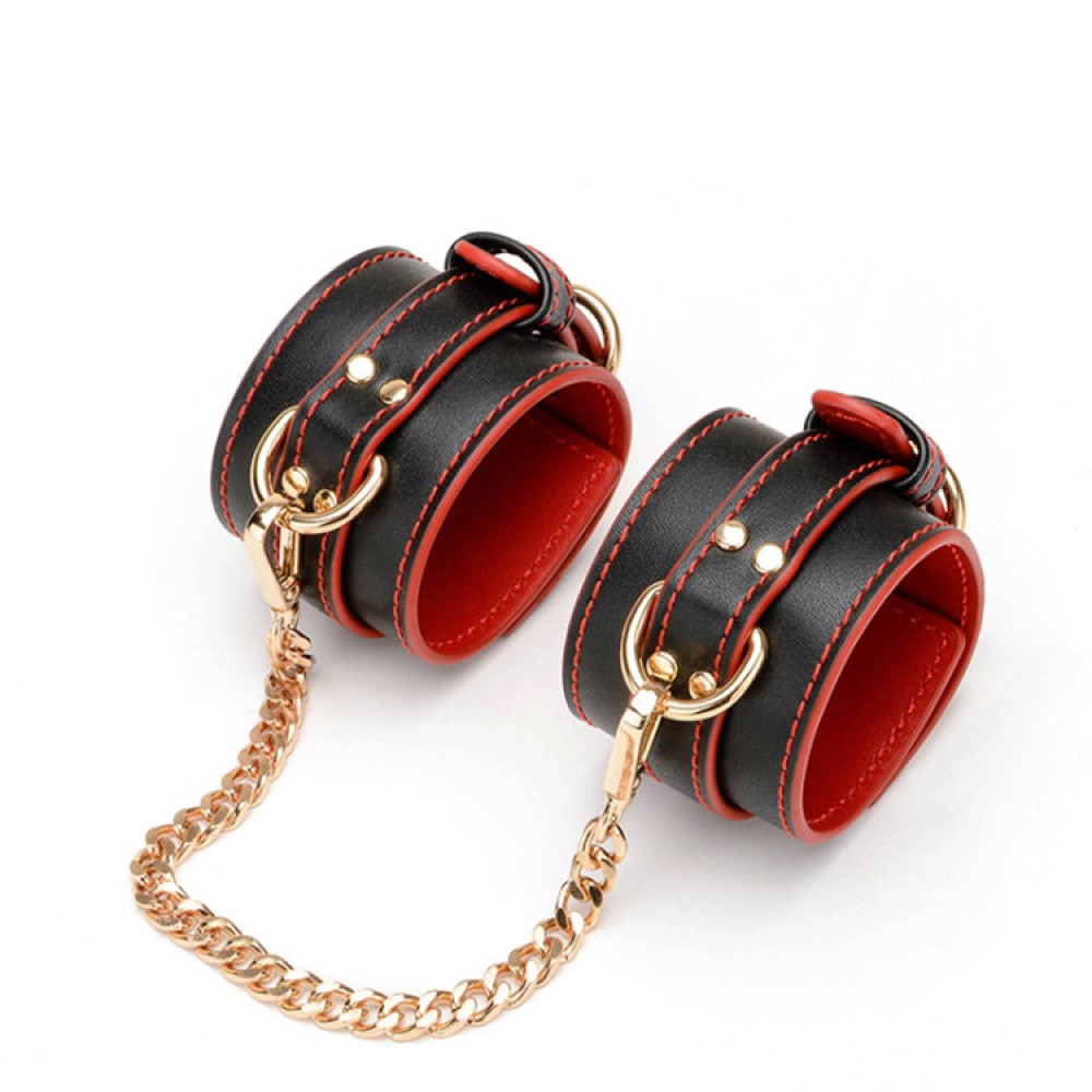 10 pcs - Bondage Boutique Faux Leather Wrist Cuffs|GCSM021|UK SELLER