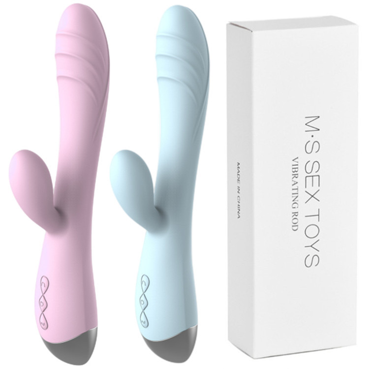 5 pcs - 10 modes Vibrating Rod G-Spot Massager Clitoral Stimulator - Blue and Pink - 2 Mixed Colours - Total 5 pcs|GCAP116-Blue/Pink|UK SELLER