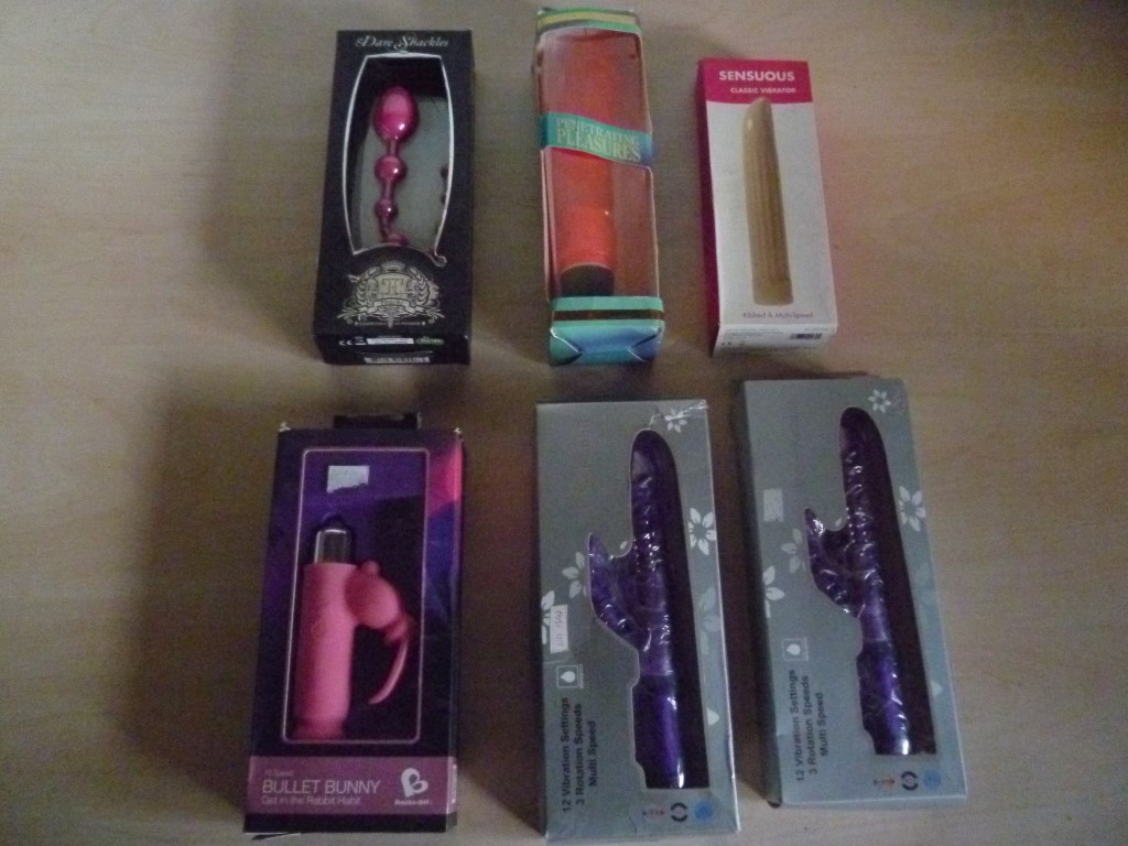 6 x New Adult toys