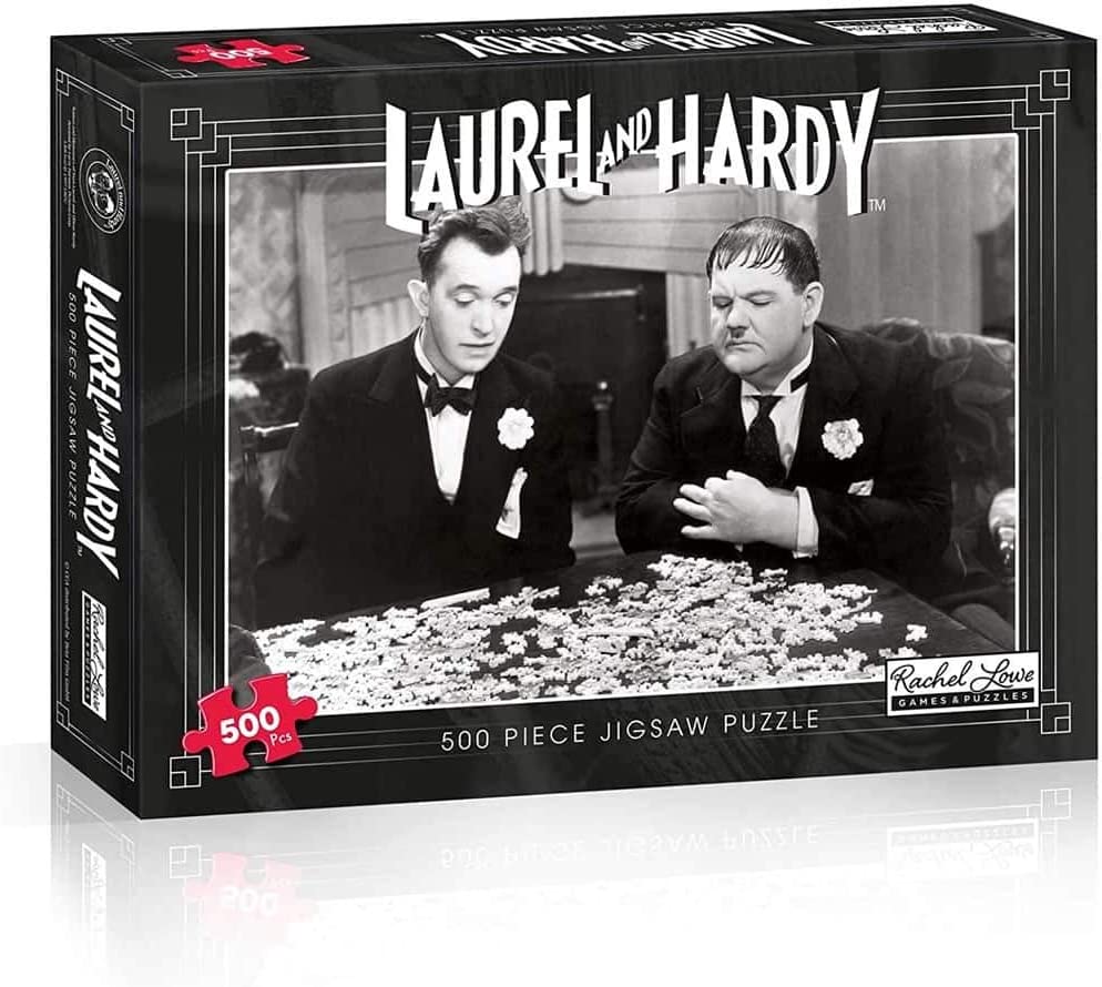 120 x Laurel and Hardy 500 Piece Jigsaw Puzzle