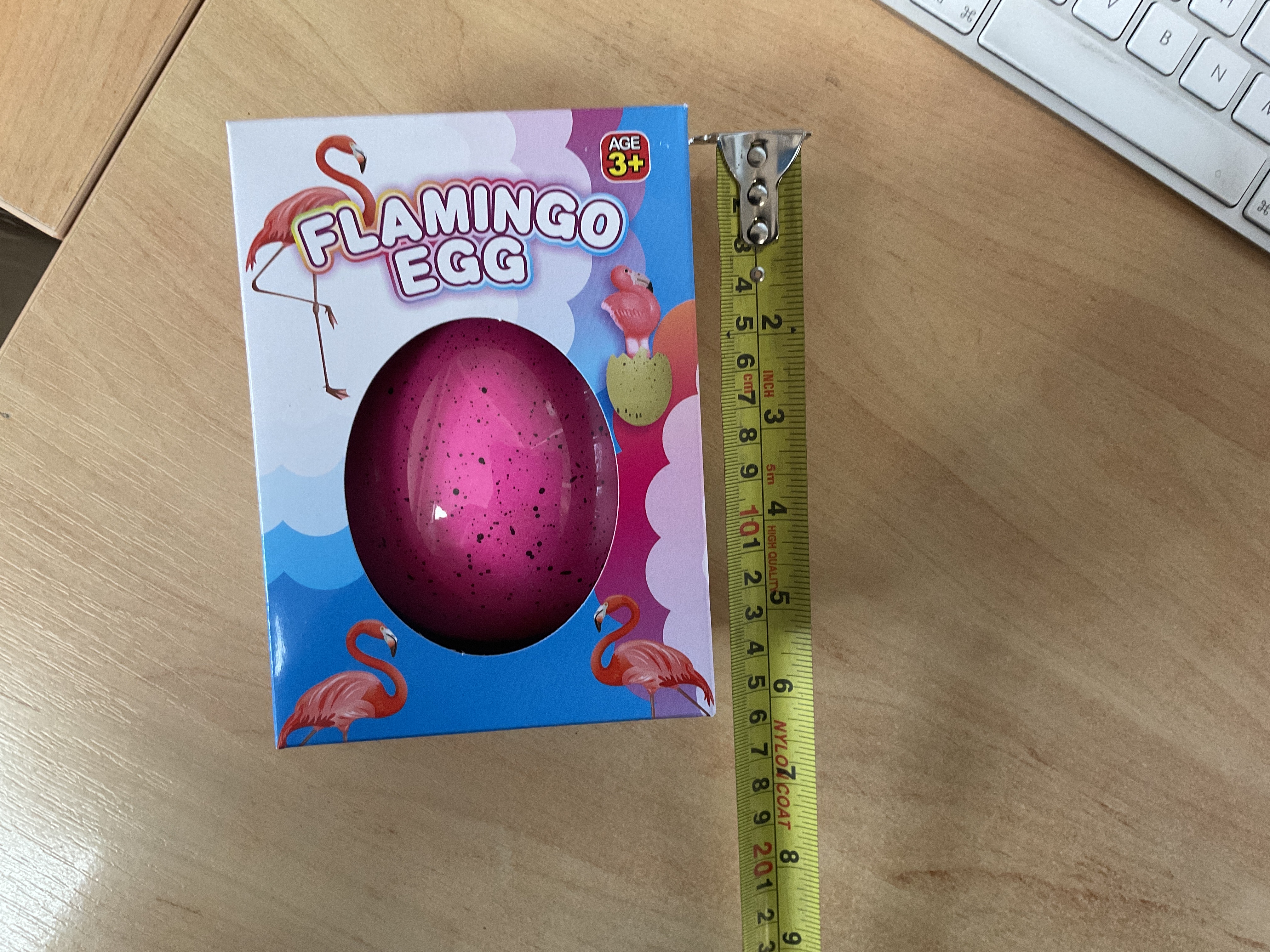 54 x Large 4 inch Flamingo Growing Eggs, Party Game Prizes, Party Bag Fillers, Easter, Birthdays. BArgain 