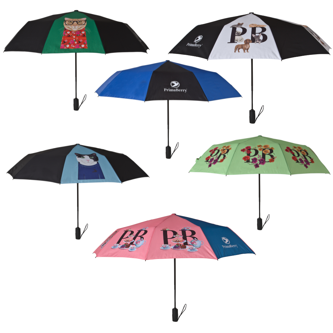 50 Foldable Umbrellas Windproof 