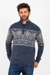 One Off Joblot of 5 Men's Brakeburn Fairisle Quarter Zip