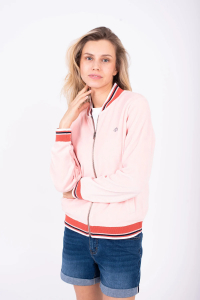 One Off Joblot of 4 Brakeburn Ladies Wren Velour Bomber Jacket Pink Size 8