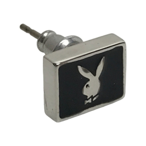 Wholesale Joblot of 50 Ladies Playboy Silver Bunny Logo Stud Earring