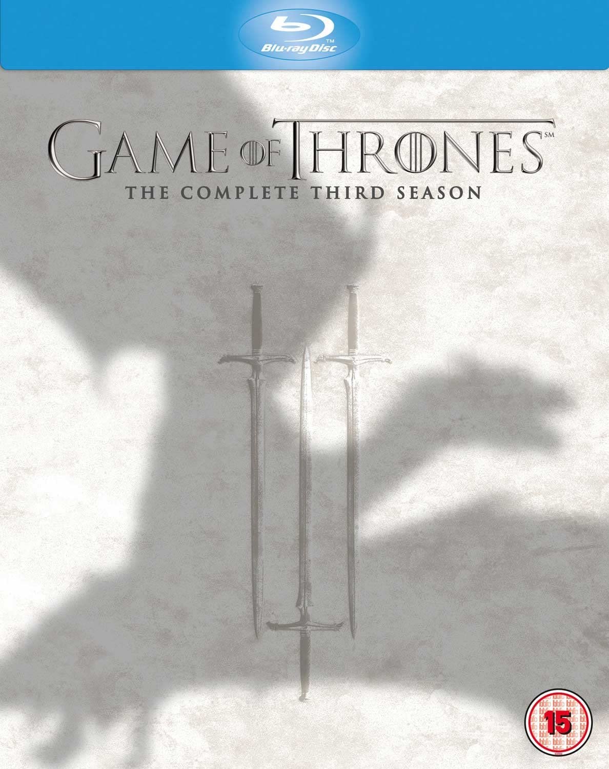 250 x Game of Thrones Season 3 Blu Ray 