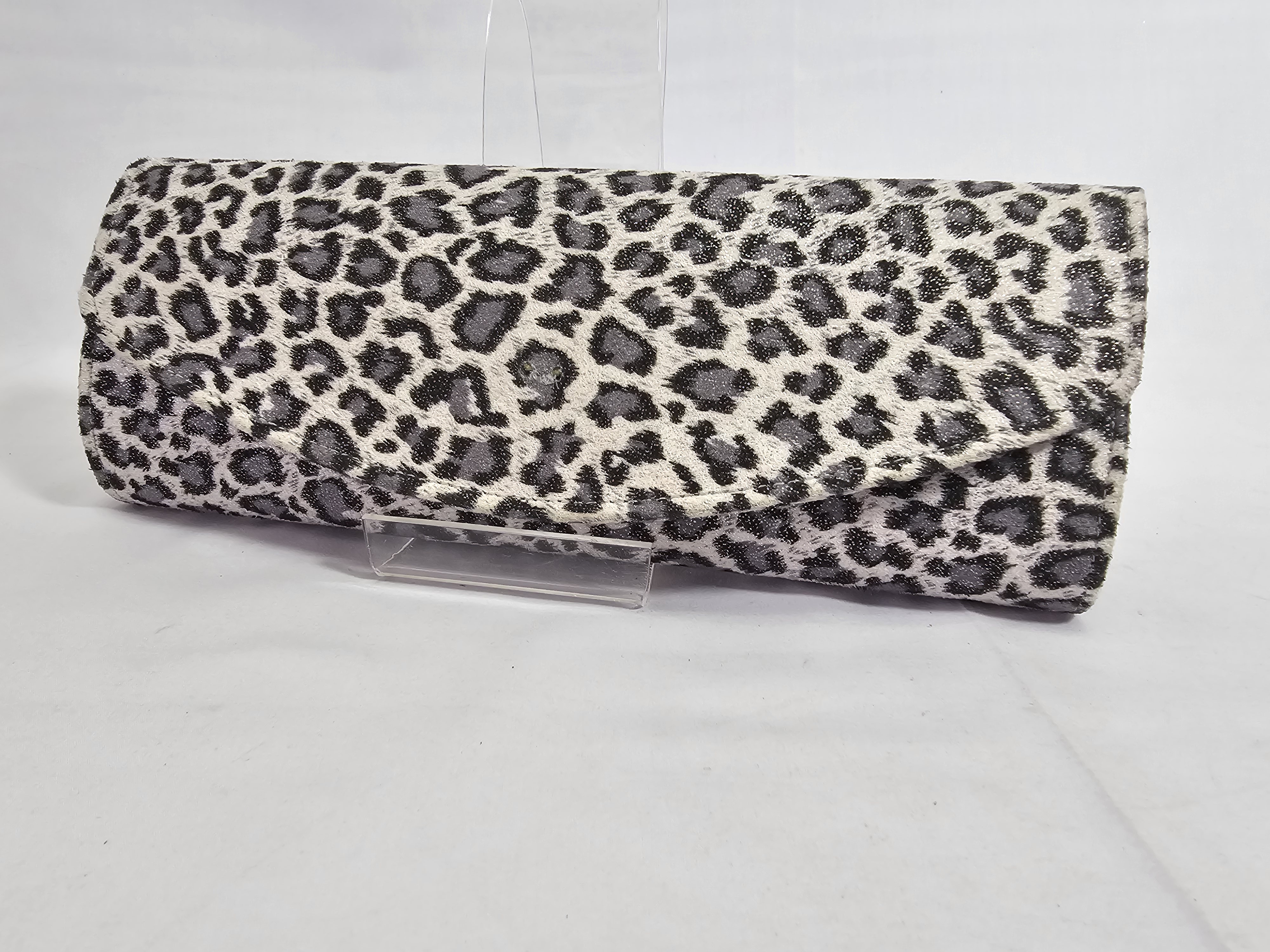 Womens Clutch/Handbag Leopard Print