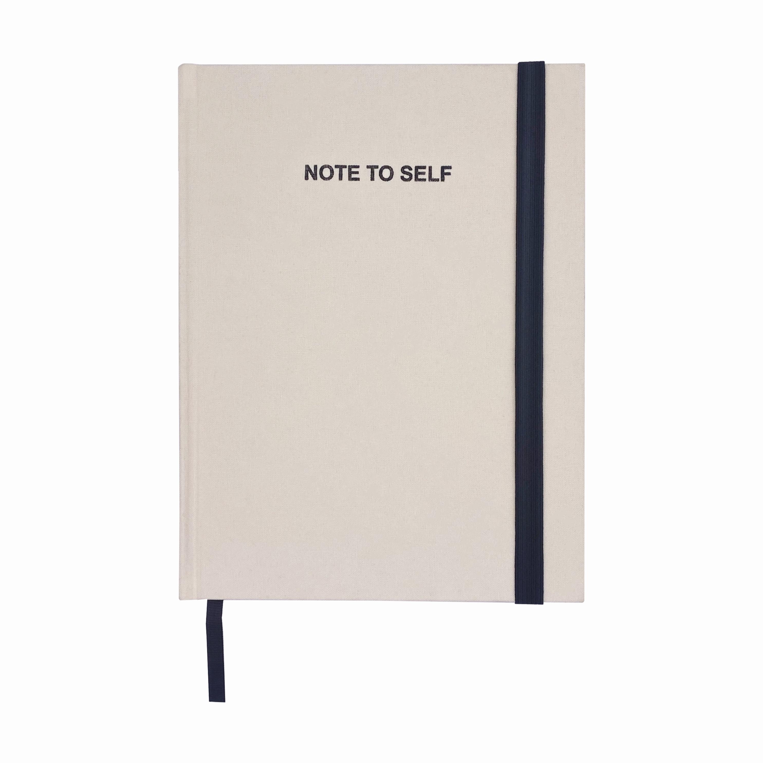 Notebook (Beige, Note to self)