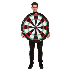 One Off Joblot of 6 Henbrandt Adult Dartboard Fancy Dress Costume