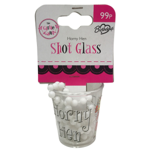 One Off Joblot of 374 Amscan Girlie Gang Horny Hen Shot Glass