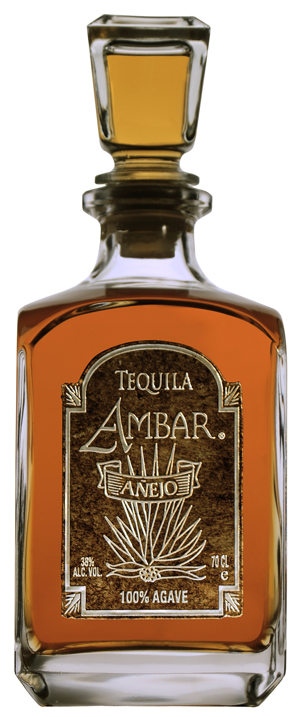 Tequila Ambar Anejo 100% Agave