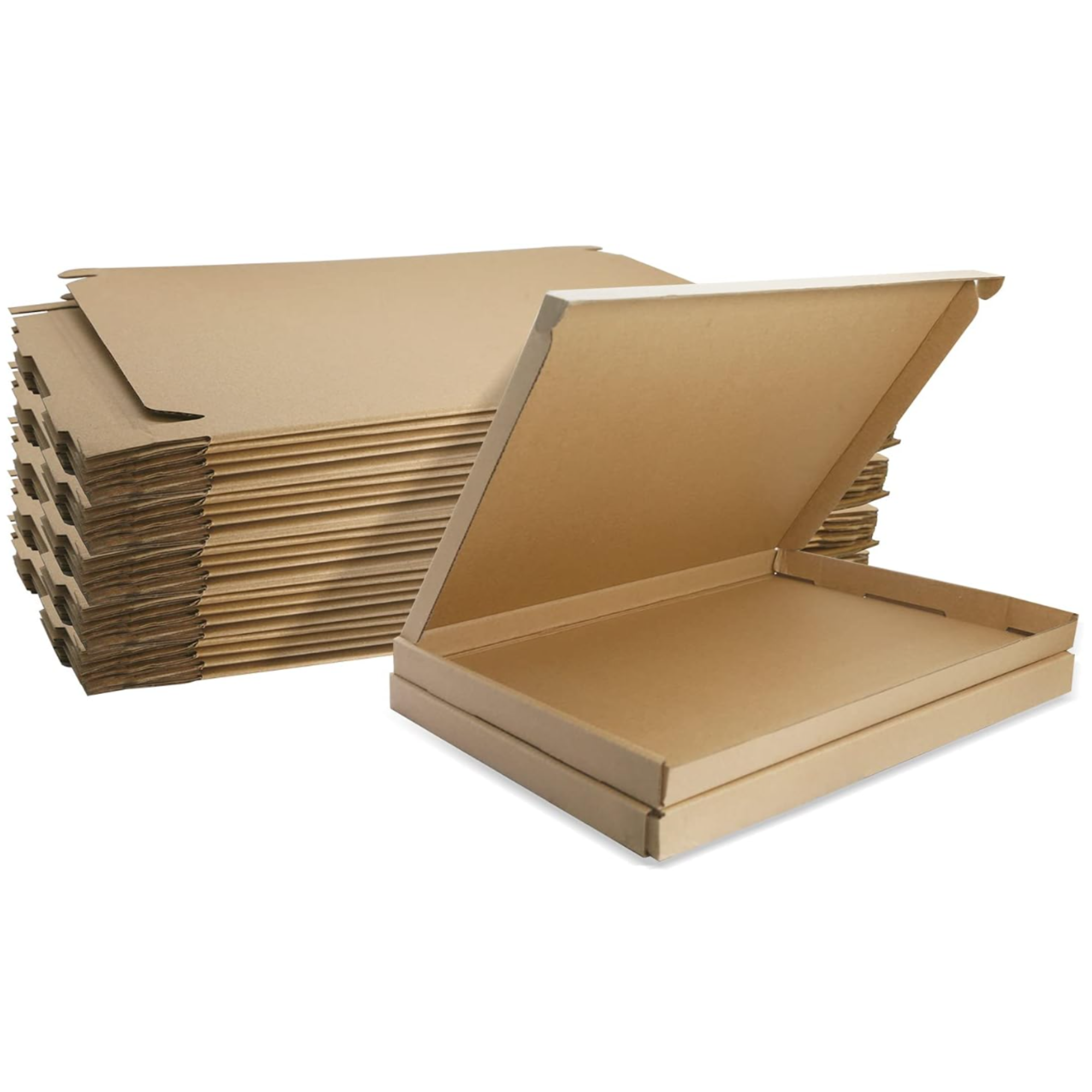 160pcs-A4 Size Large Letter Mailing Postal Brown Cardboard Box-34.5x23.5x2cm|GCBox-A4 Brown-160pcs|UK seller