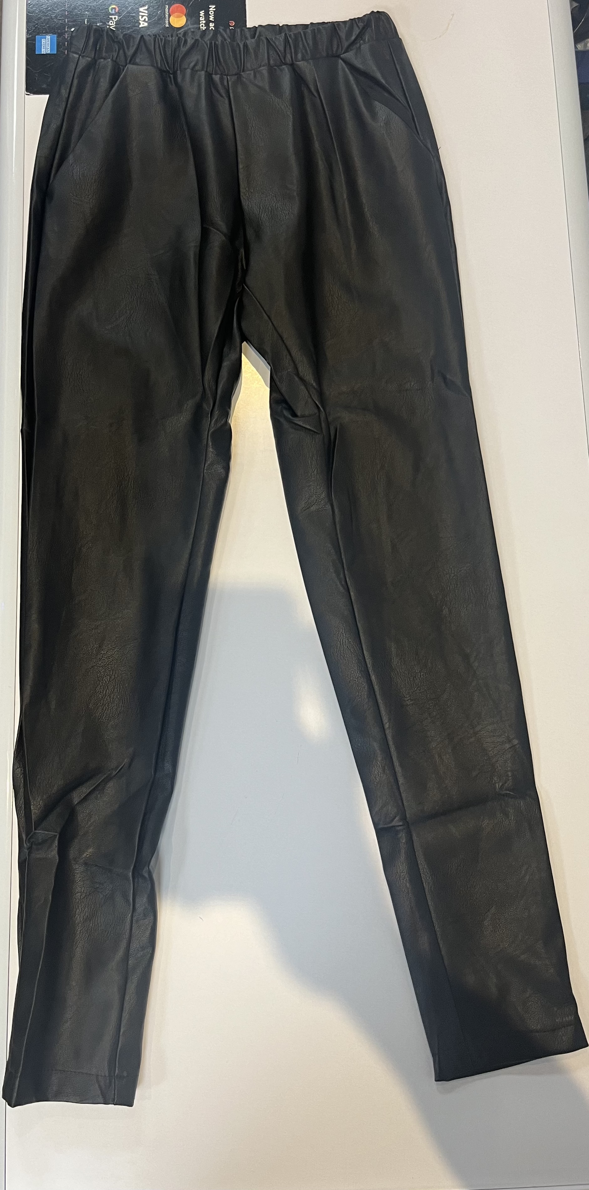 Little one and I | Ladies leather trousers | Ex high street