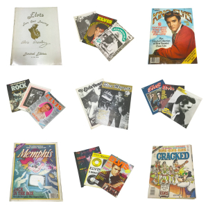 One Off Joblot of 137 Mixed Elvis Presley Magazines - Huge Variety!