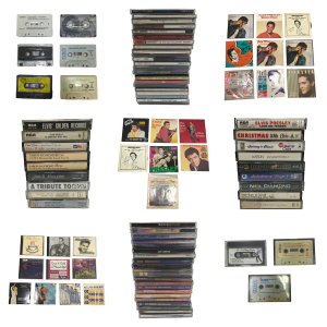 One Off Joblot of 138 Mixed Media - CDs, Vinyls, Cassettes & Record Sleeves