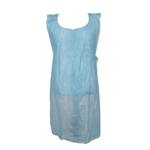 One Off Joblot of 7,000 Supertouch PE Apron 20 Micron - Blue