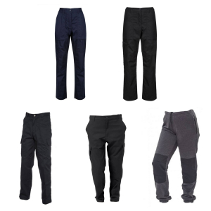 One Off Joblot of 8 Women's Mixed Branded Work Cargo Trousers & Joggers