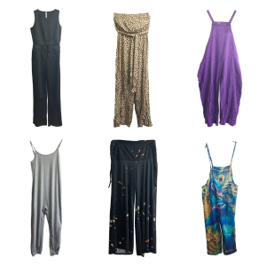 One Off Joblot of 8 Women's Mixed Jumpsuits & Dungarees