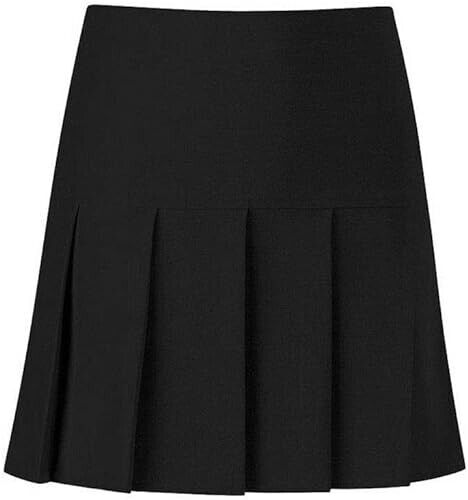 33 BLACK SCHOOL SKIRTS DROP WAIST/PLEATED 18