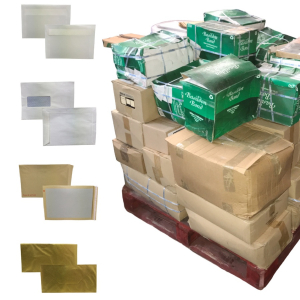 One Off Pallet of Approx. 25,300 Mixed Envelopes - Basildon Bond, Safeway, Etc.