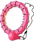 10 x LEAFIA Smart Hula Hoop, Detachable 24 Sections and Adjustable Soft Tire Massage