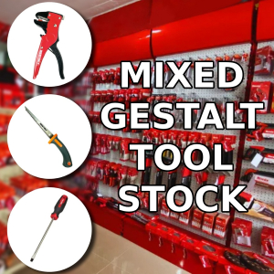 Pallets of 2,954 Mixed Gestalt Tool Stock - Screwdrivers, Saws, Etc.