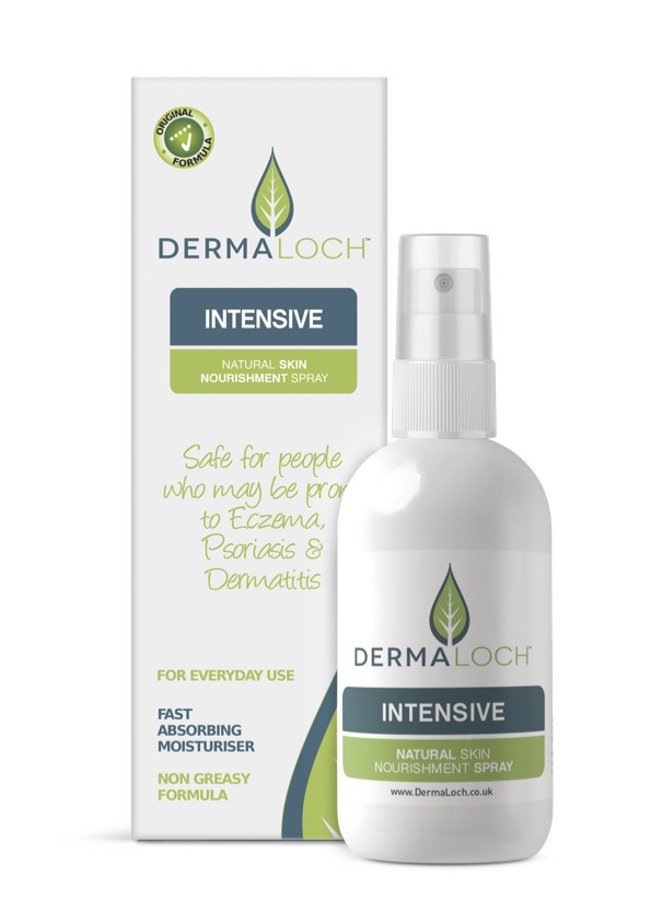 24 x Dermaloch 100ml Intensive Moisturising Skincare Spray. Safe for those prone to Eczema