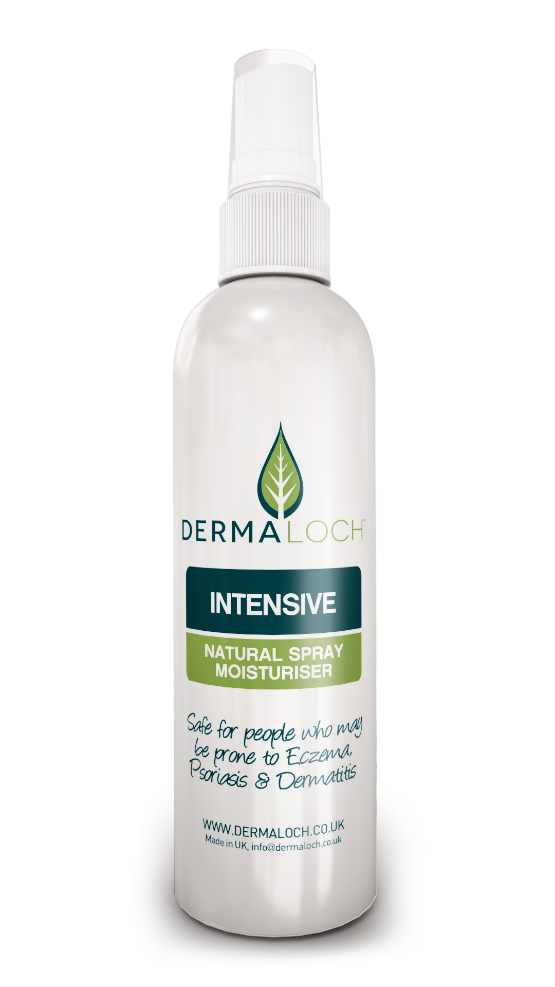 12 x Dermaloch 200ml Intensive Moisturising Skincare Spray. Safe for those prone to Eczema