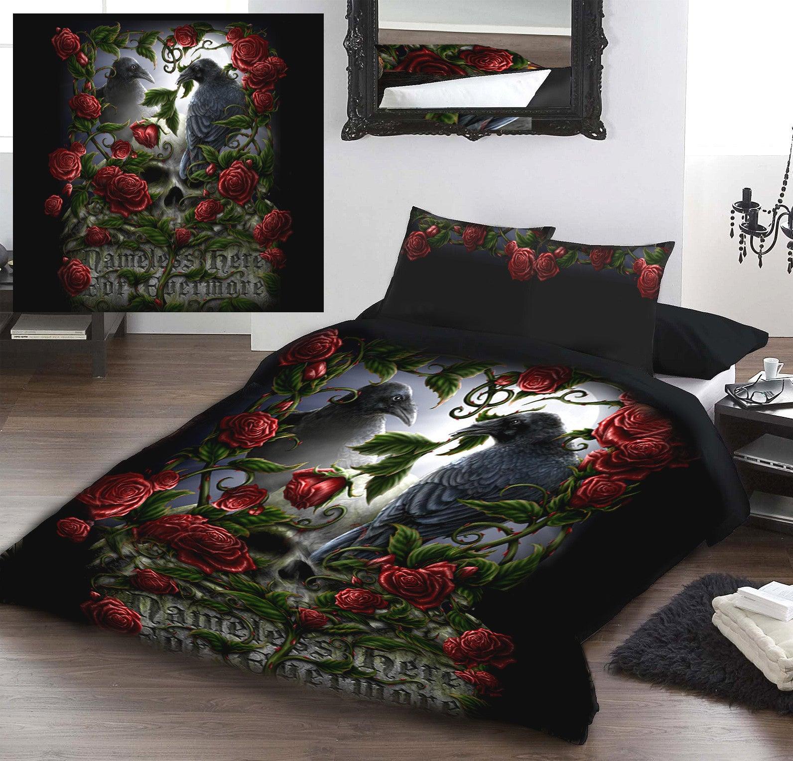 Traditional Gothic 100% Cotton Printed Duvet Cover Sets