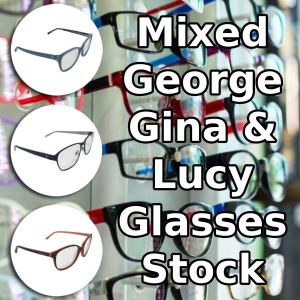 One Off Joblot of 196 George Gina & Lucy Optical Glasses Stock