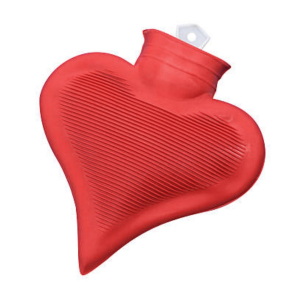 One Off Joblot of 100 Small Red Heart Shaped Hot Water Bottles