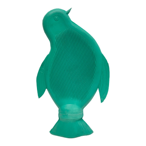 One Off Joblot of 44 Small Green Penguin Shaped Hot Water Bottles