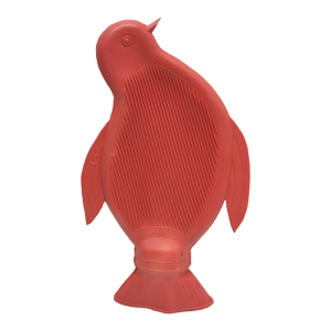 One Off Joblot of 30 Small Red Penguin Shaped Hot Water Bottles