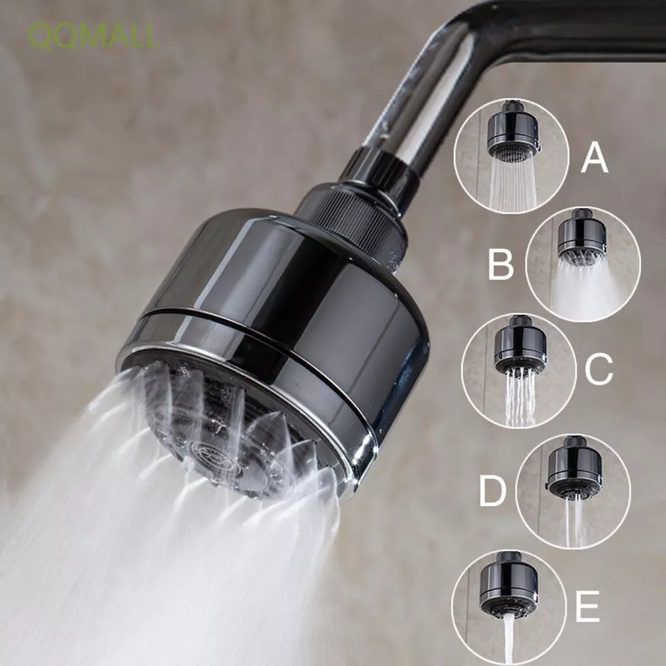 3 x Brand New Best High Pressure Hotel Style Shower Head, Wall Mount, Adjustable Showerhead-Chrome