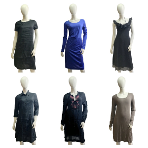 One Off Joblot of 11 Ladies Mixed Branded Dresses - B-Young, InWear, Etc.