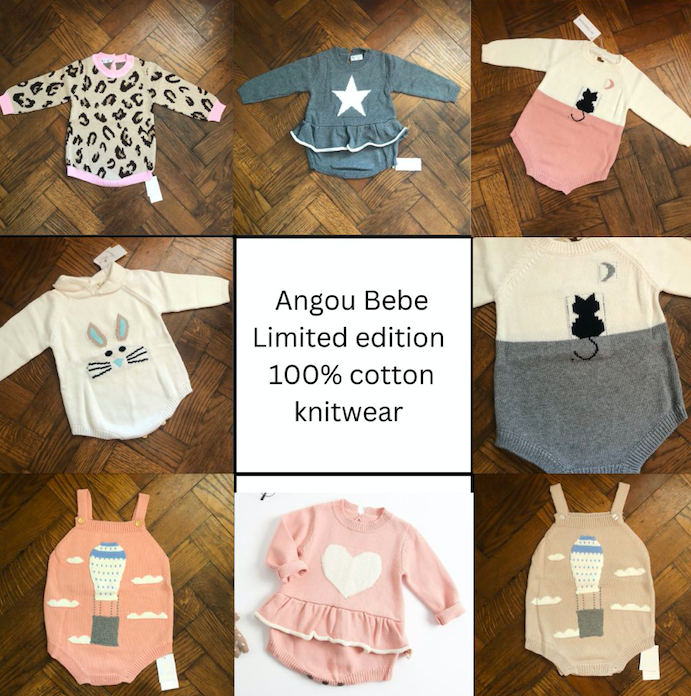 19 items of Angou Bebe Boutique Baby Knitwear Clothing