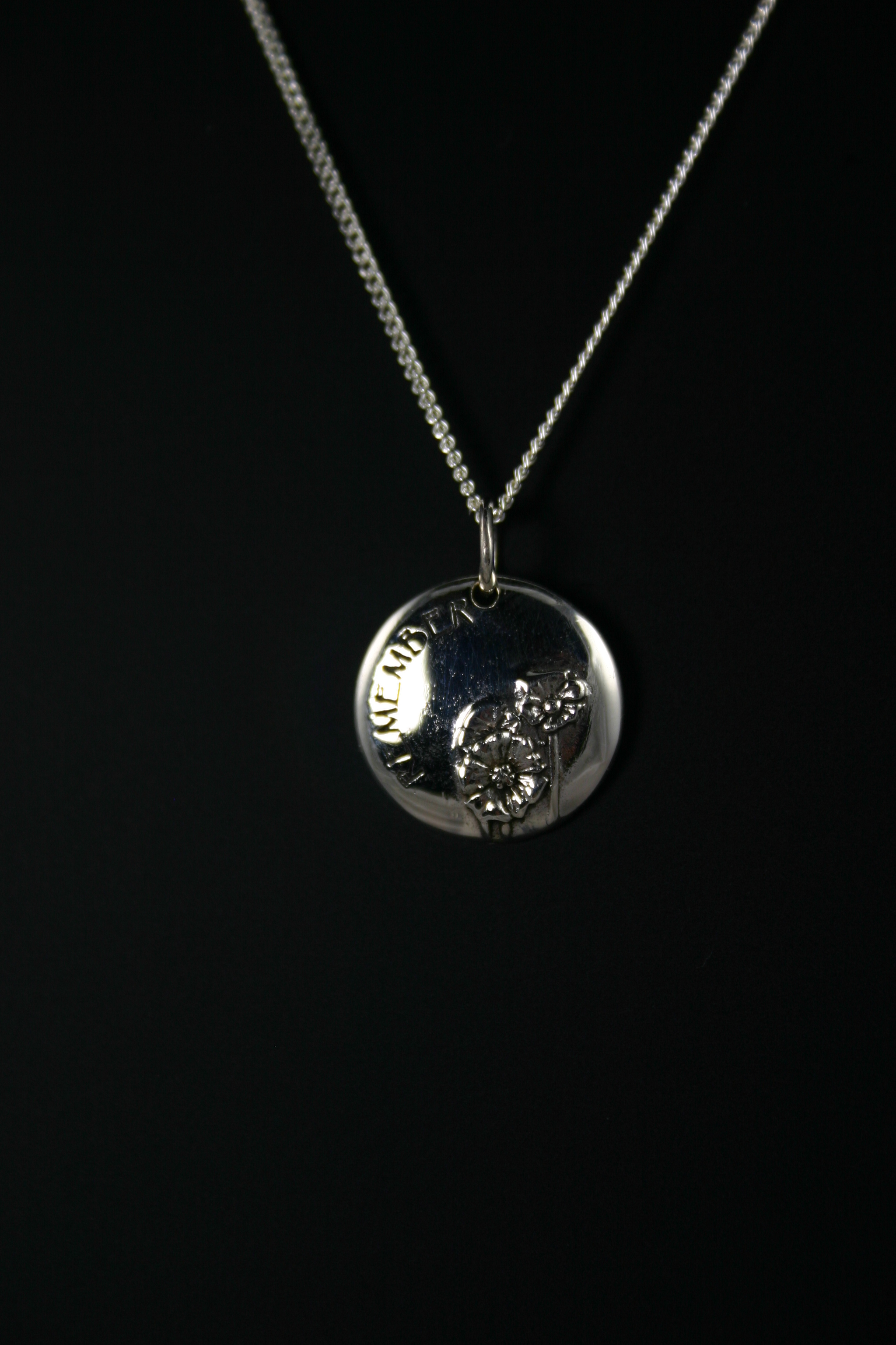 Necklace - Sterling Silver round 