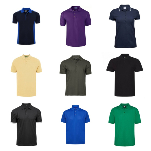 One Off Joblot of 140 Mixed Branded Coloured Polo Shirts