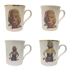 One Off Joblot of 284 Mixed Marilyn Monroe Vintage 1980's Gift Mugs