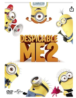 1000 x Despicable Me 2 DVD Job Lot