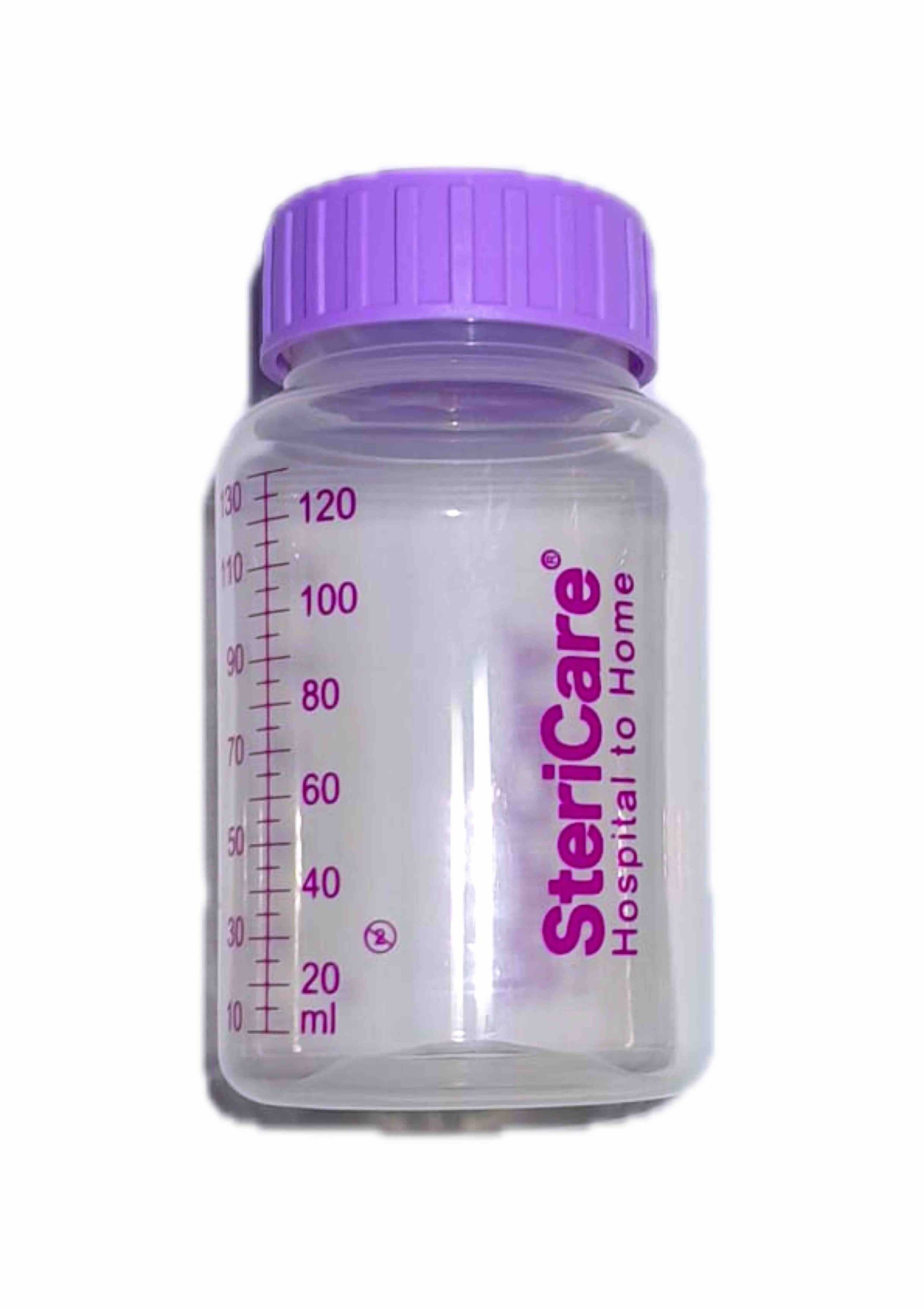 SteriCare Sterile Single Use Baby Bottles 130ml, 5 boxes x 150 bottles