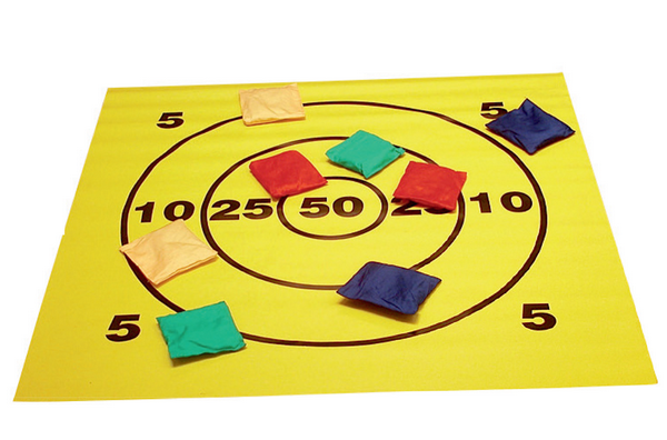 15x Target Toss 100cmx100cm Dexterity Improve Family And Friends Game