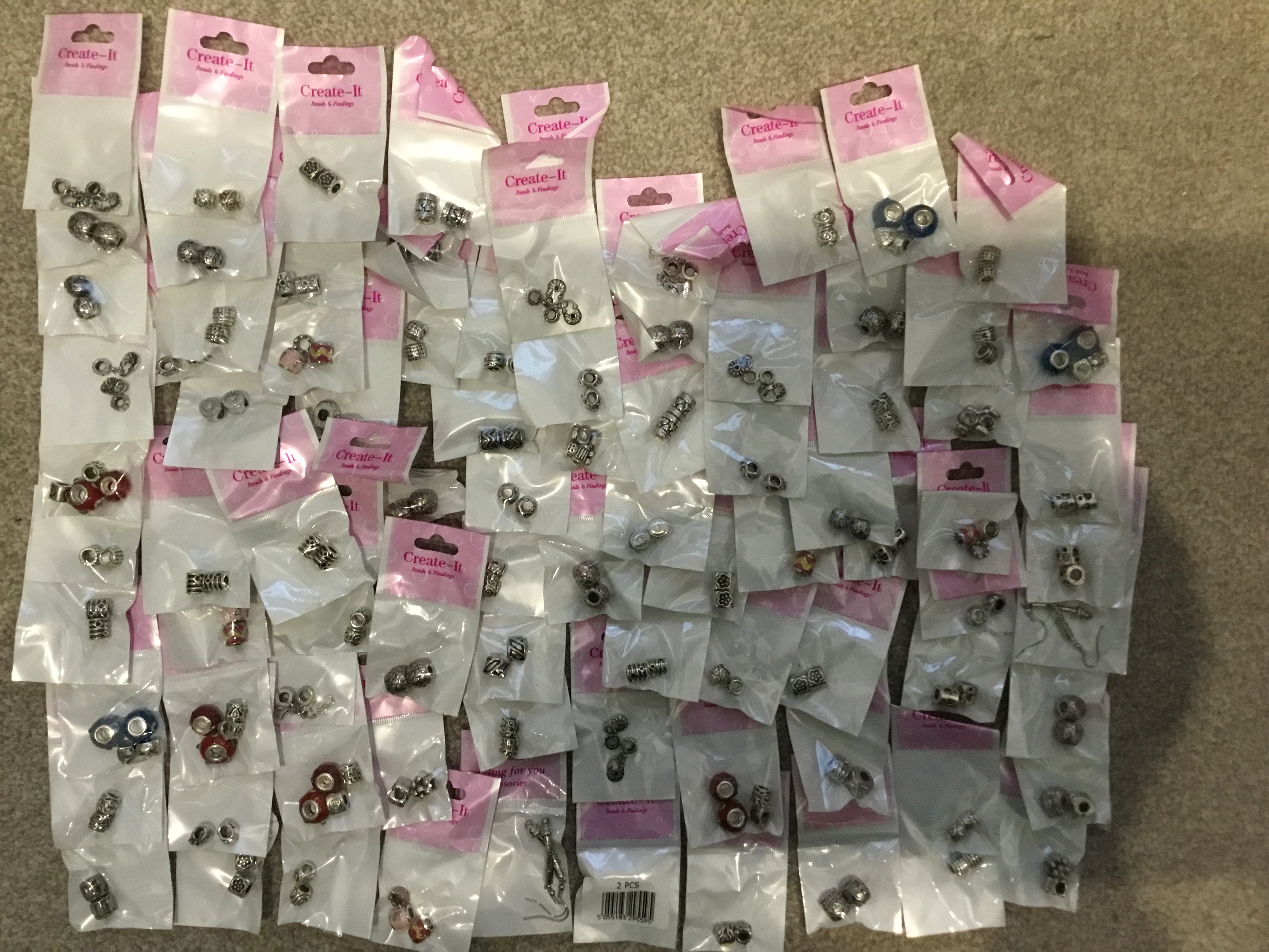 Mixed bundle of Bead & Finings retail packs - 100 sku’s