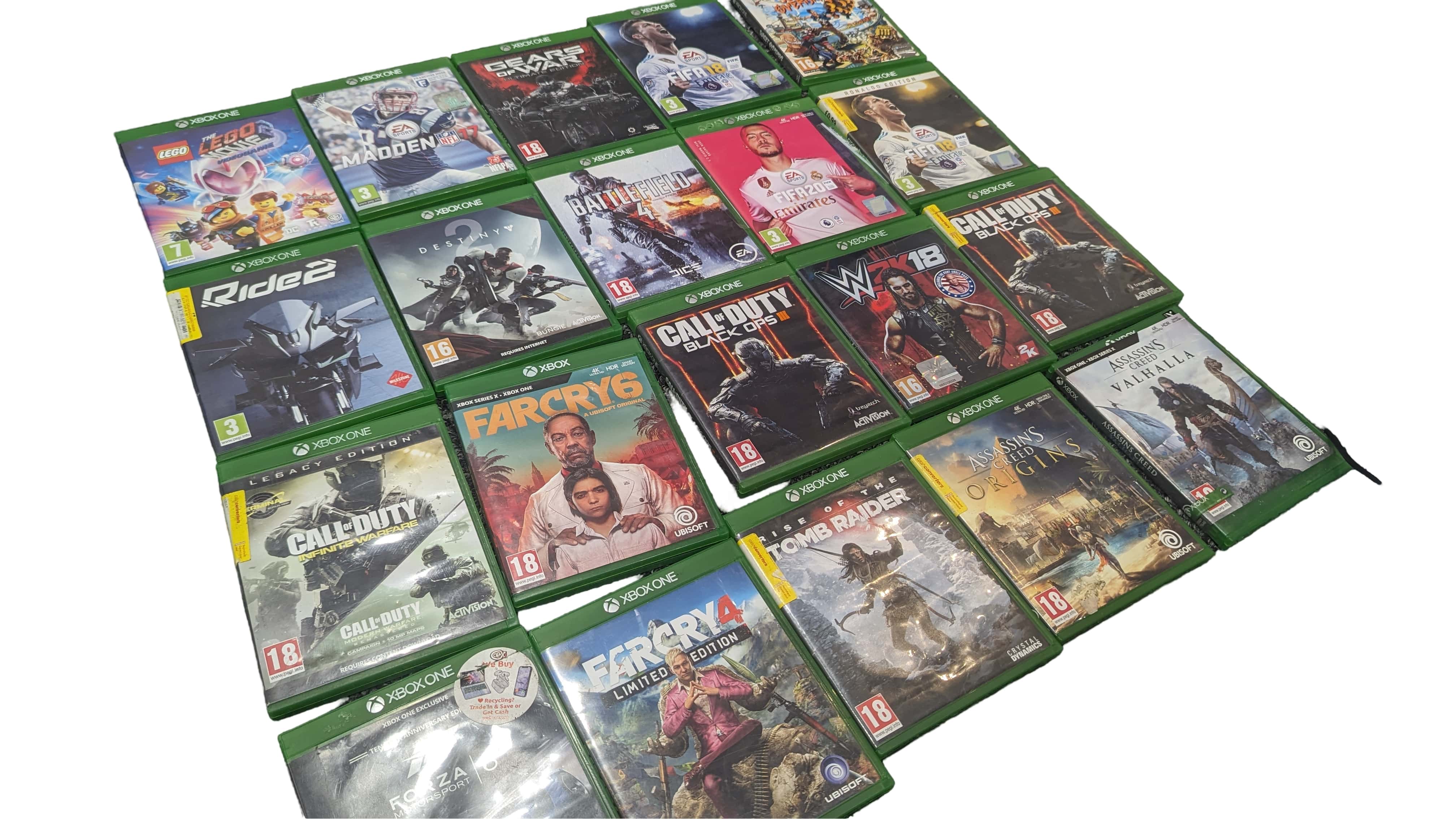 20 x Xbox One Games (Grade D - Cosmetically Flawed)