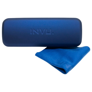 Wholesale Job Lot of 100 INVU Navy Hard Shell Glasses Cases