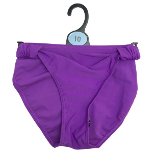 One Off Job Lot of 20 Ladies Ex-Chainstore Purple Triangle Bikini Bottoms