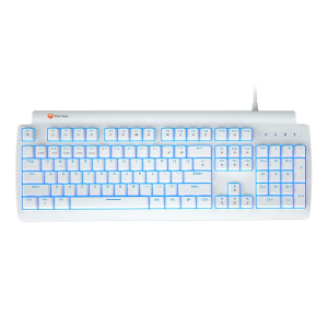 One Off Job Lot of 10 MeeTion White OLLY GO Gaming Keyboard - MK600MX